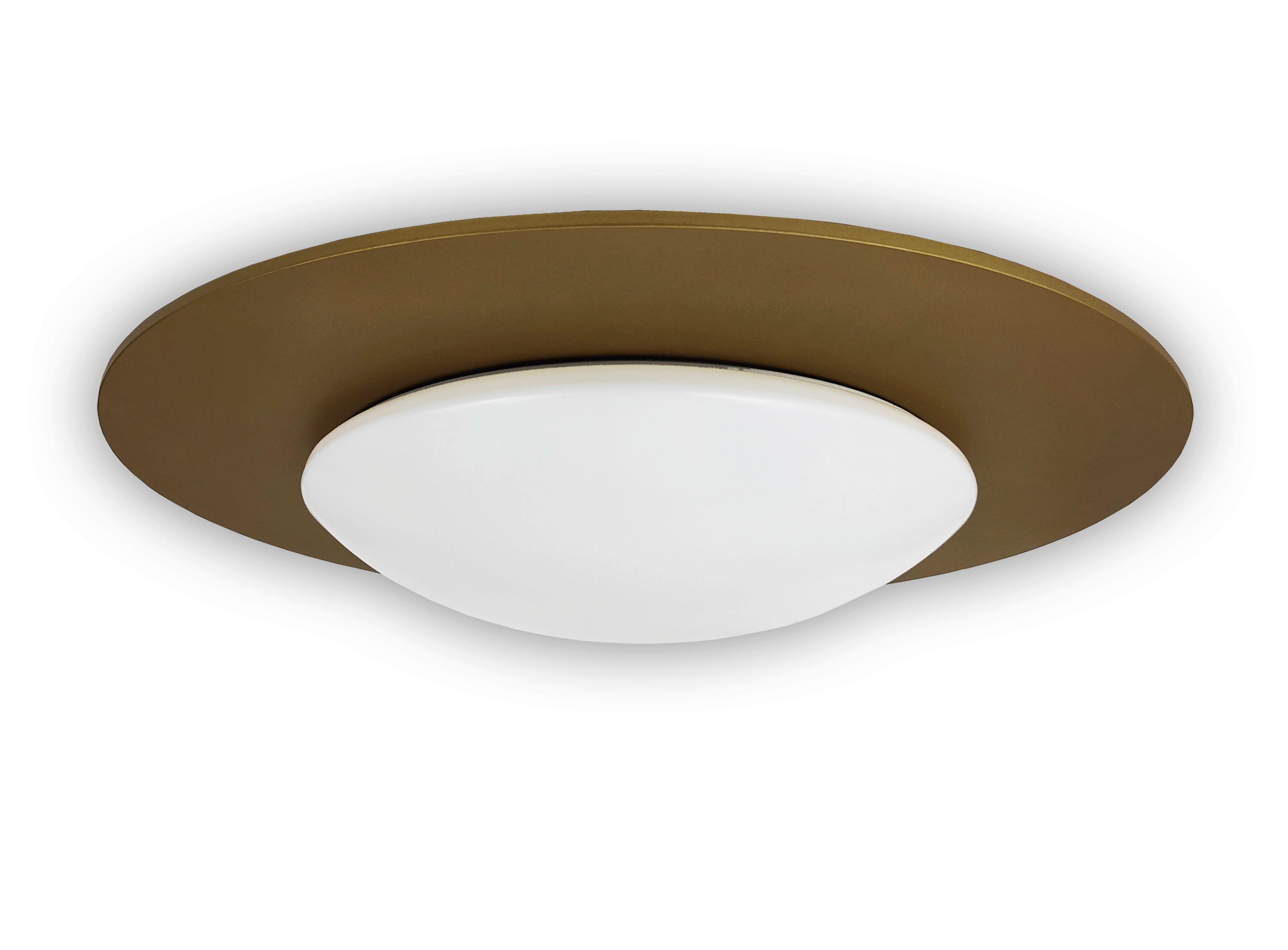 KINDERDECKENLEUCHTE 6509 - SATURN GOLD - Goldfarben, Basics, Holzwerkstoff/Kunststoff (53/10cm) - Niermann