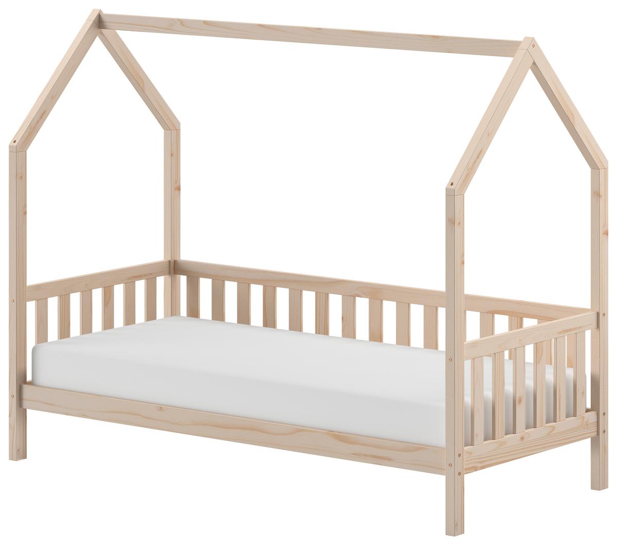 Hausbett Cabane Kieferfarben 90x200cm - Naturfarben/Kieferfarben, Natur, Holz (90/200cm) - Vipack