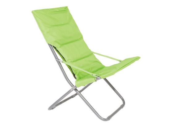 Klappstuhl Lisa - Grün, KONVENTIONELL, Kunststoff/Textil (77/95/60cm) - Ombra Klappstuhl Lisa - Grün, KONVENTIONELL, Kunststoff/Textil (77/95/60cm) - Ombra