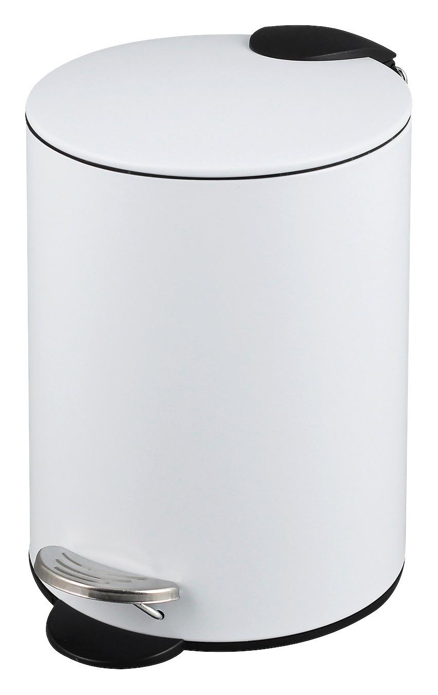 Kozmetický kôš Noah, 3l - čierna/biela, Modern, kov/plast (16,8/24,5cm) - Mömax