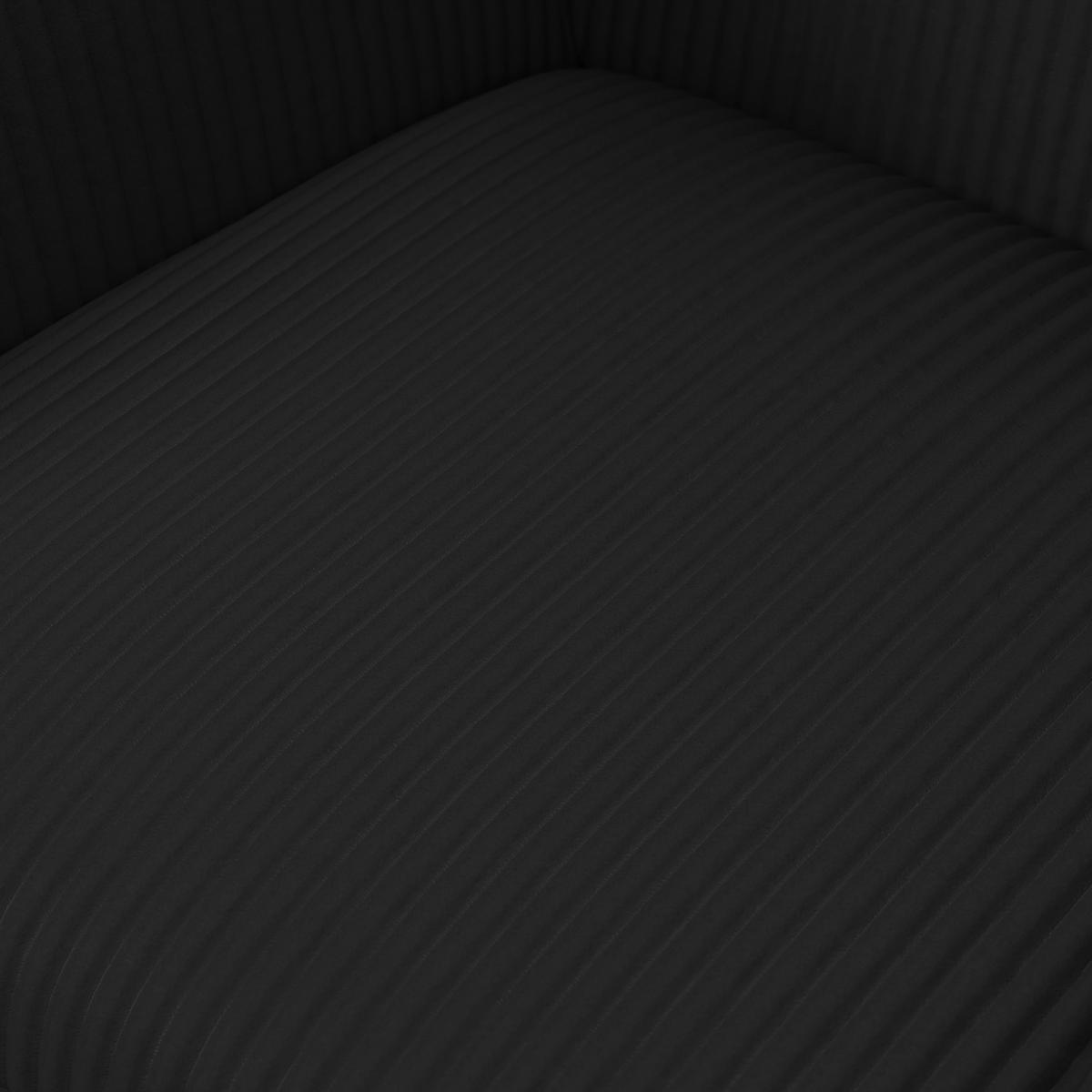 Židle s podučkami Mairo, MAIRO - černá/barvy buku, Moderní, dřevo/textil (66/62/91cm) - Bessagi Home