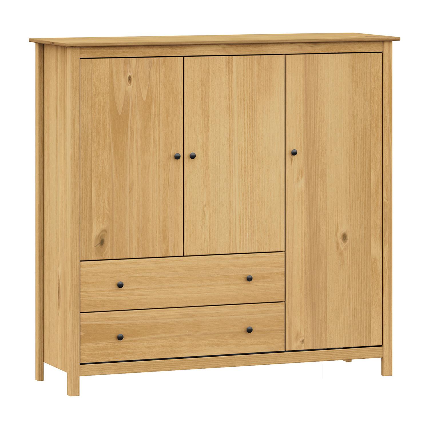 KOMMODE KOMMODE KIEFERNHOLZ 142X137 CM - Naturfarben/Honig, Basics, Holz (142/137/45cm) - Livetastic