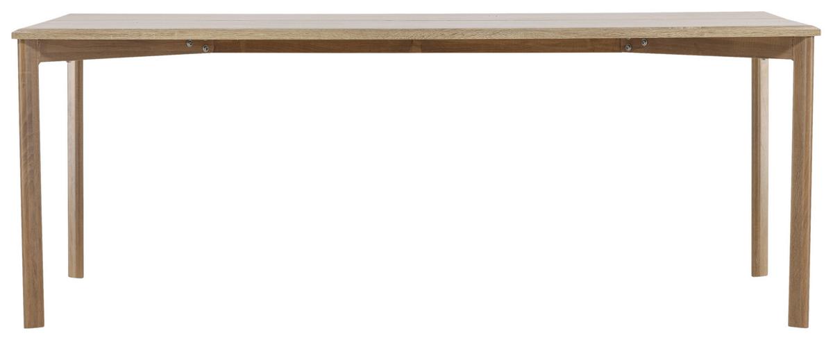 Esstisch Damon - Beige, Design, Holzwerkstoff/Metall (200/90/75cm) - Livetastic