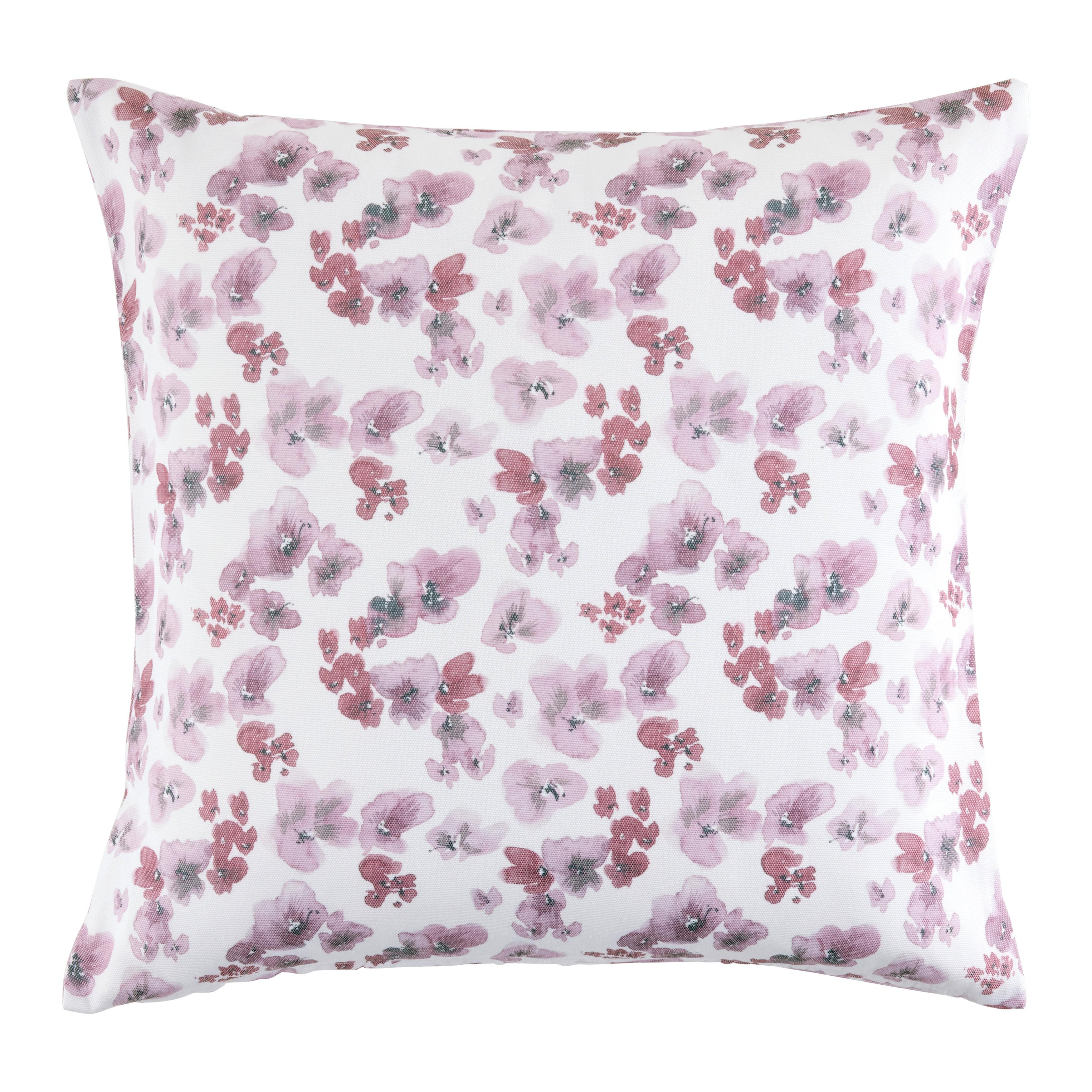 POTAH NA POLŠTÁŘ STEFFI - světle fialová, Romantický / Rustikální, textil (40/40cm) - Mary's