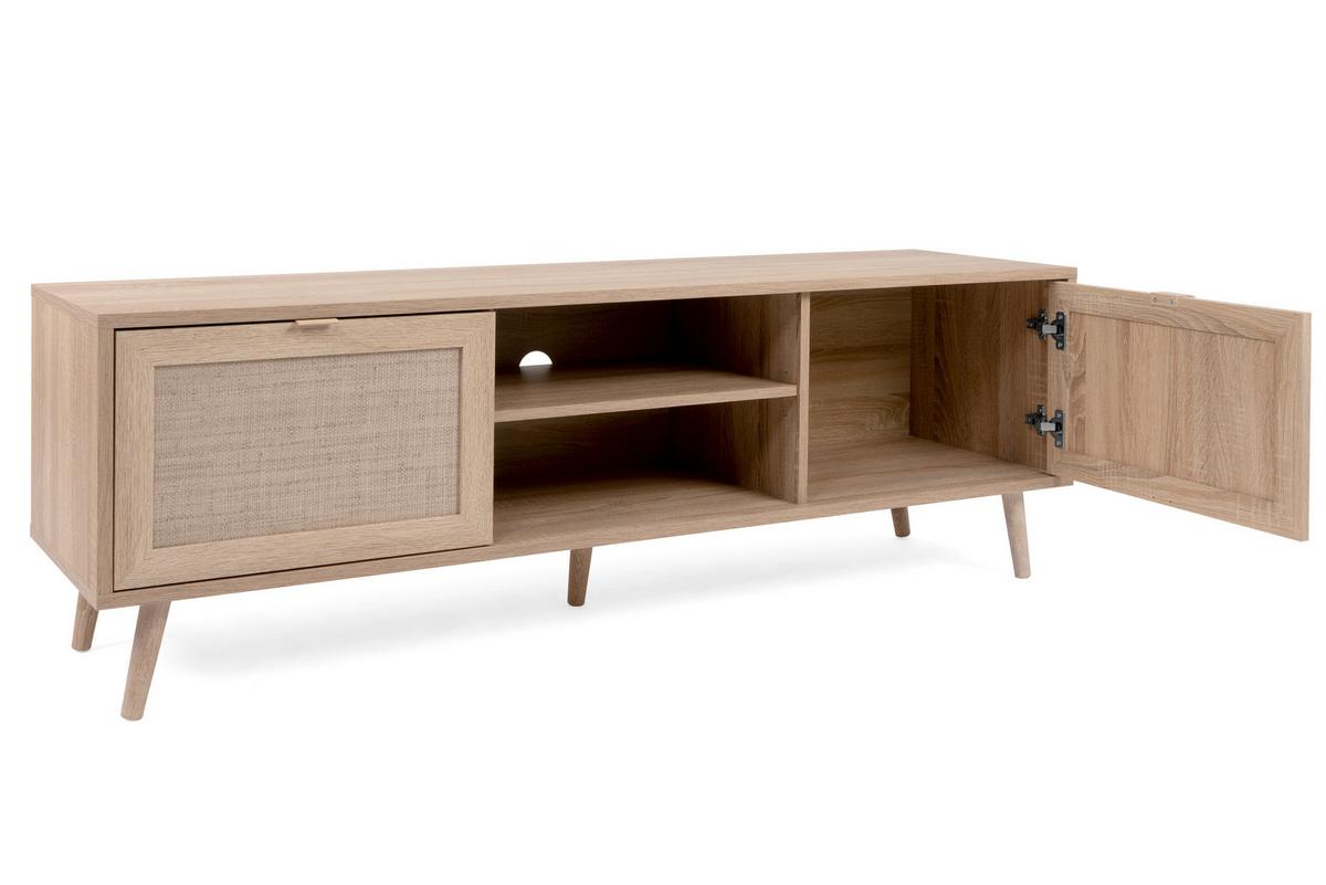 Tv-element Bali 150 Cm Sonoma Eiche Dekor - Sonoma Eiche, Natur, Holzwerkstoff (150/52/40cm) - MID.YOU