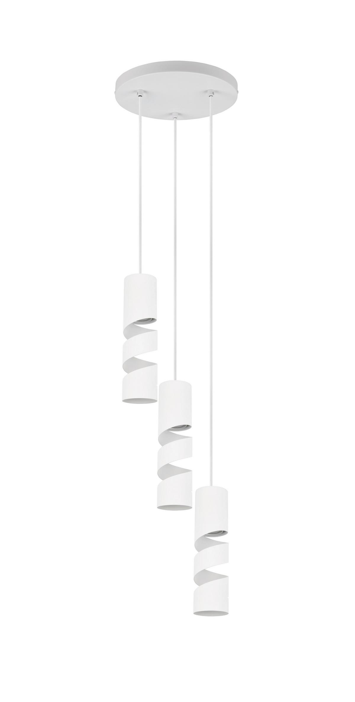 Pendelleuchte 364030331 Stream - Weiß, KONVENTIONELL, Metall (28/150cm) - Trio Leuchten