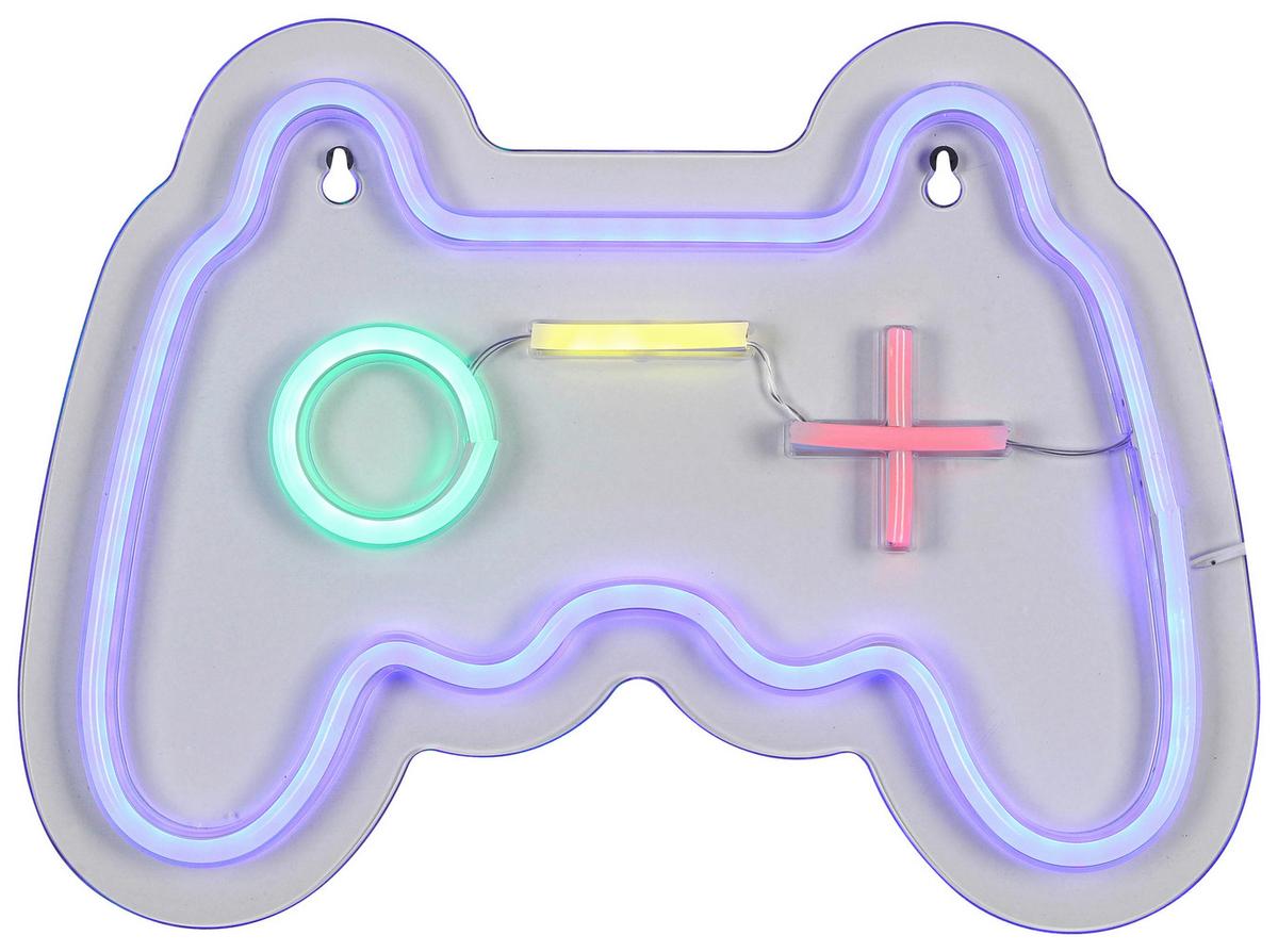 DEKORAČNÍ LED SVÍTIDLO SPIELI - bílá/průhledné, Moderní, plast (30/22/1,30cm) - Mömax