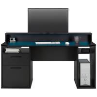 HERNÍ STŮL RACER-LIGHT - černá, Konvenční, kov/kompozitní dřevo (160/91/72cm)