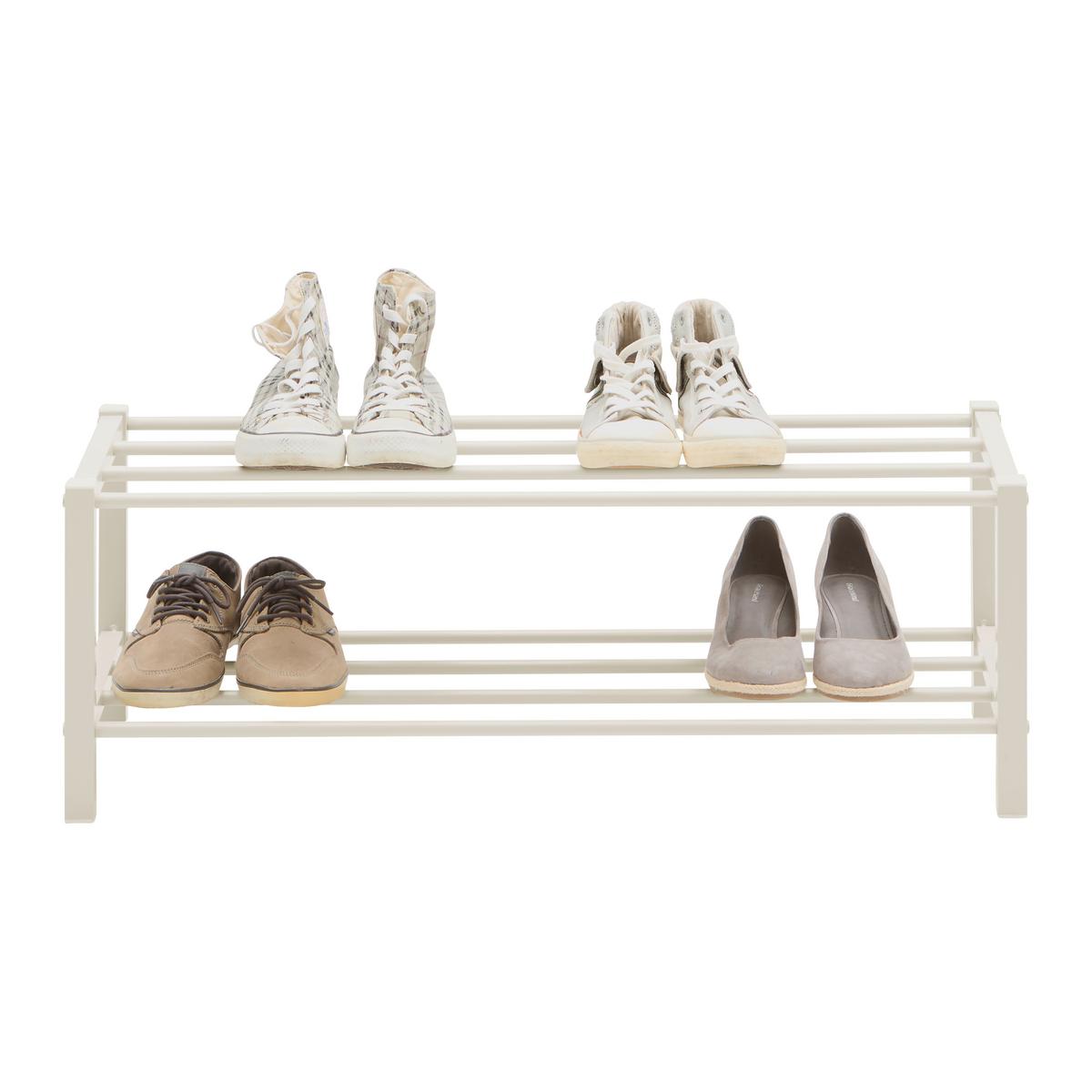 REGÁL NA BOTY BENNY -BASED/SB- - kašmírová, Moderní, kov (80/27/28,5cm) - Based