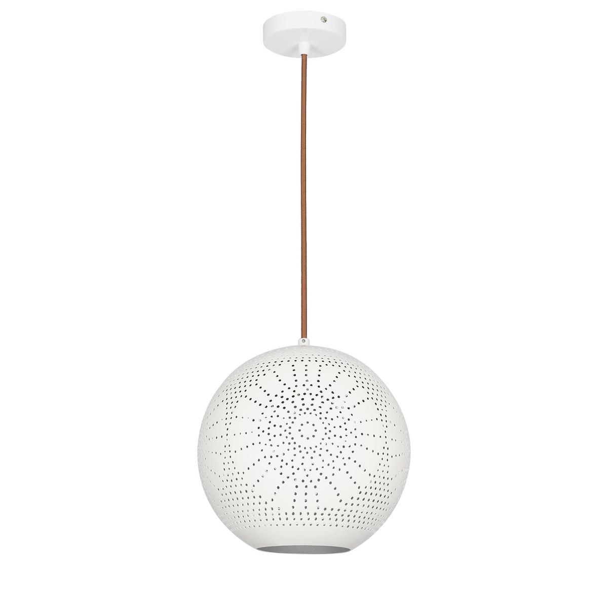 Pendelleuchte 31-70586 Bene - Weiß, Design, Metall (25/25cm)