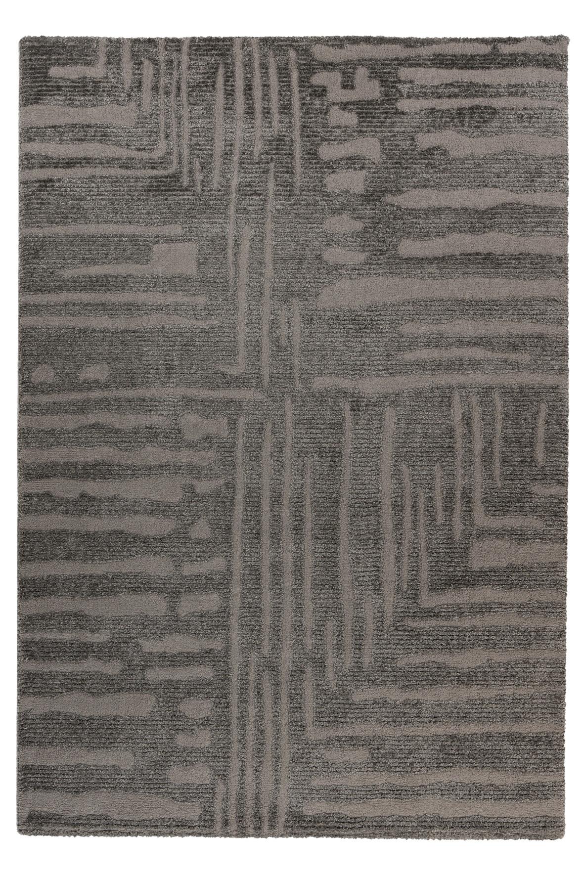 Hochflorteppich My Canyon 973 - Anthrazit, Basics, Textil (240/330cm) - Obsession