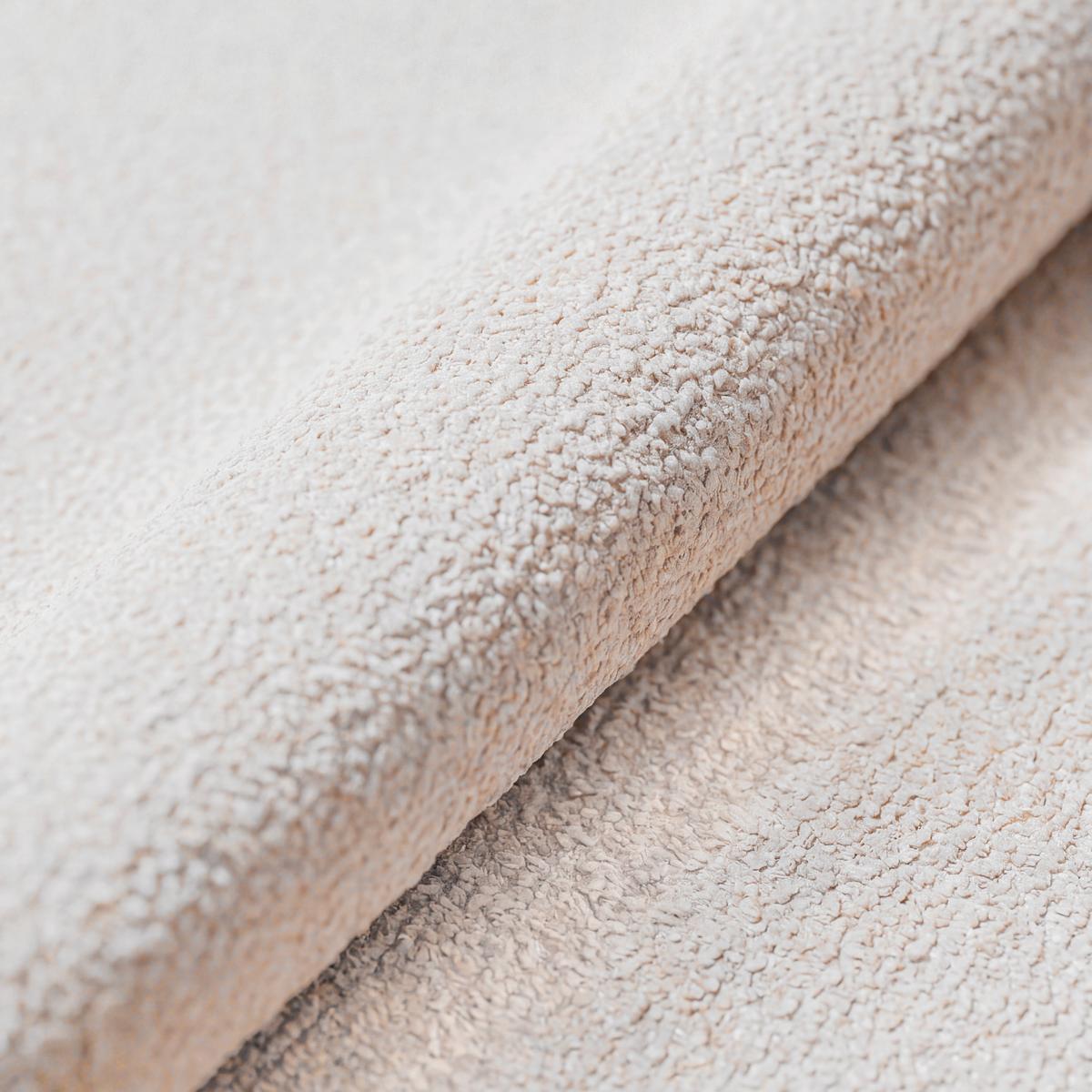 Megasofa Mega Chenille creme, B: 255cm - Creme/Schwarz, Trend, Textil (255/94/126cm) - Luca Bessoni