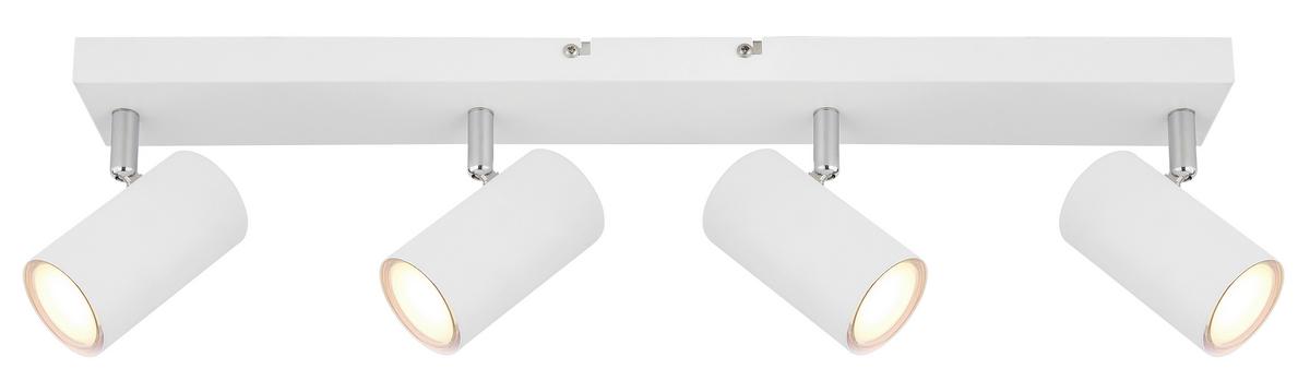 Strahler 57911-4w - Weiß, Design, Metall (56/6/12cm) - Globo