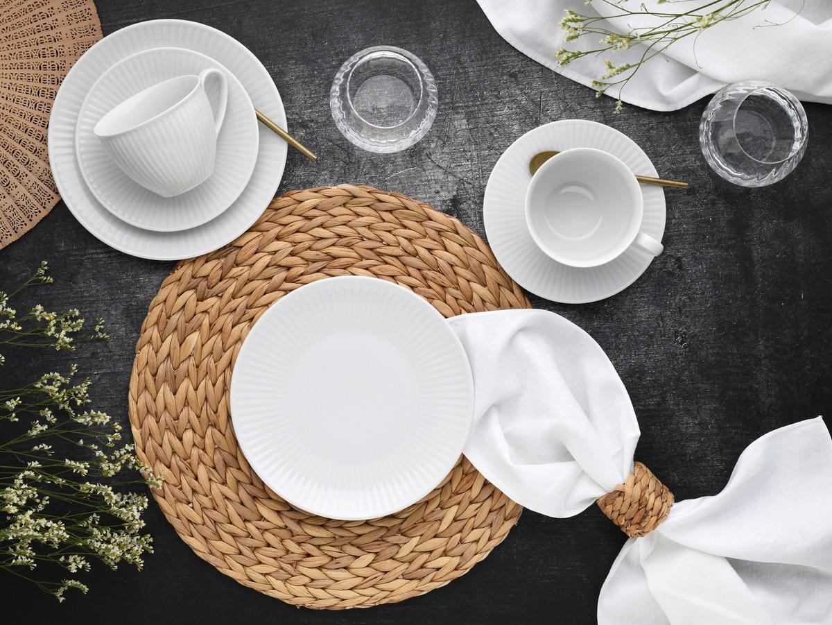Kaffeeservice Valencia 18--Teilig., Weiß - Weiß, Design, Keramik - Creatable