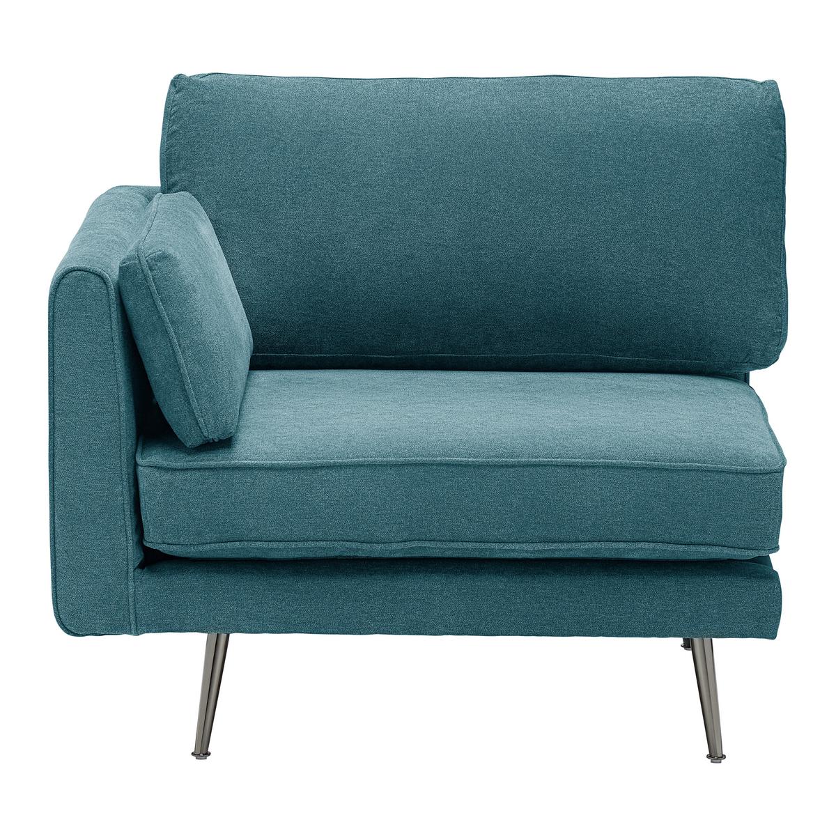 Sedací souprava DUNJA zelená - šedá/zelená, Moderní, kov/dřevo (295/89/161cm) - P & B