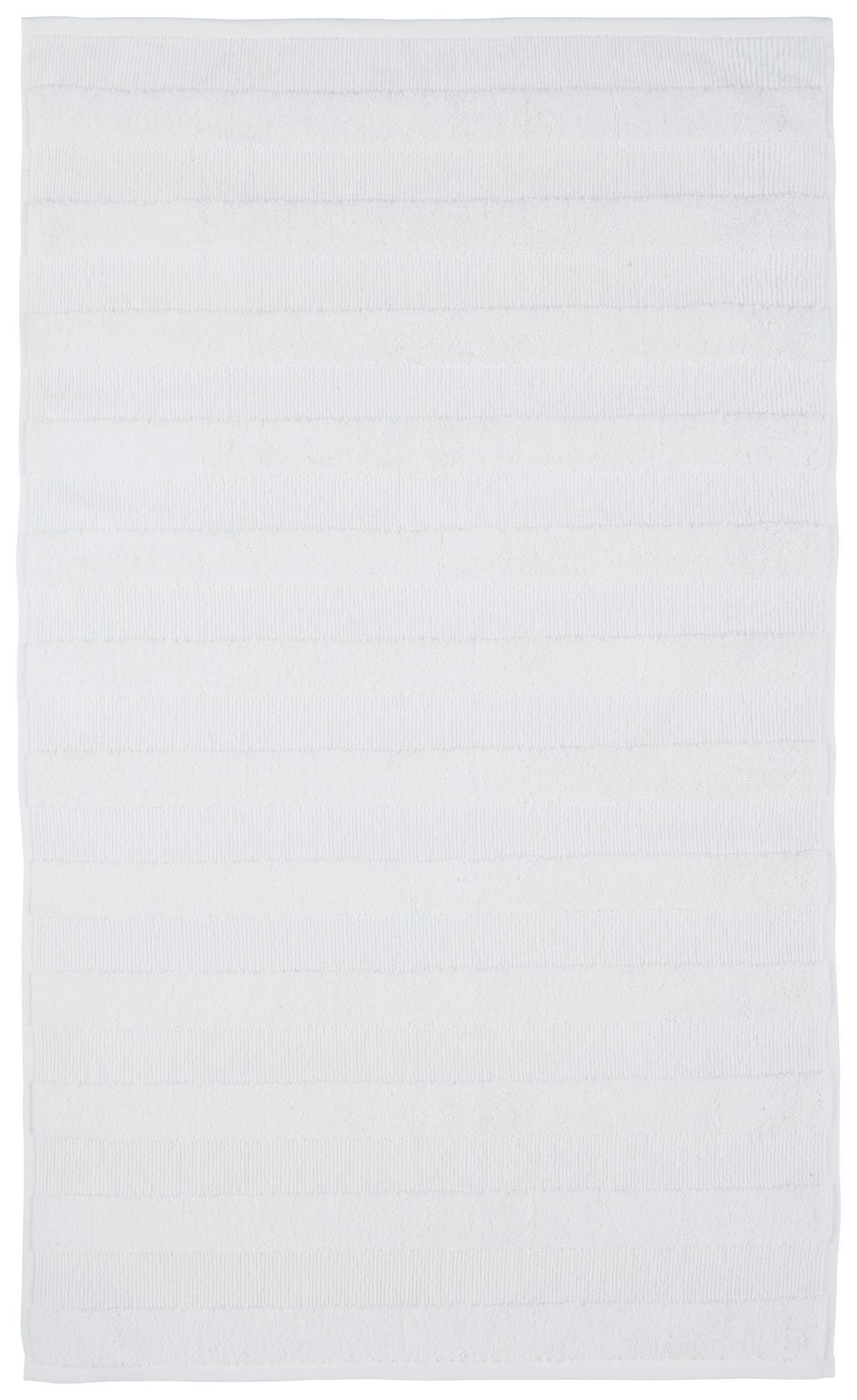 KOUPELNOVÁ PŘEDLOŽKA Chris, 60/100cm, bílá - bílá, textil (60/100cm) - Premium Living