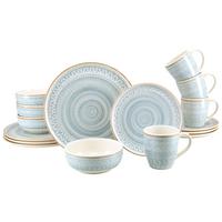 KOMBISERVICE CONGO AZUL - Hellblau, Basics, Keramik (31,8/23,5/29,1cm) - Creatable