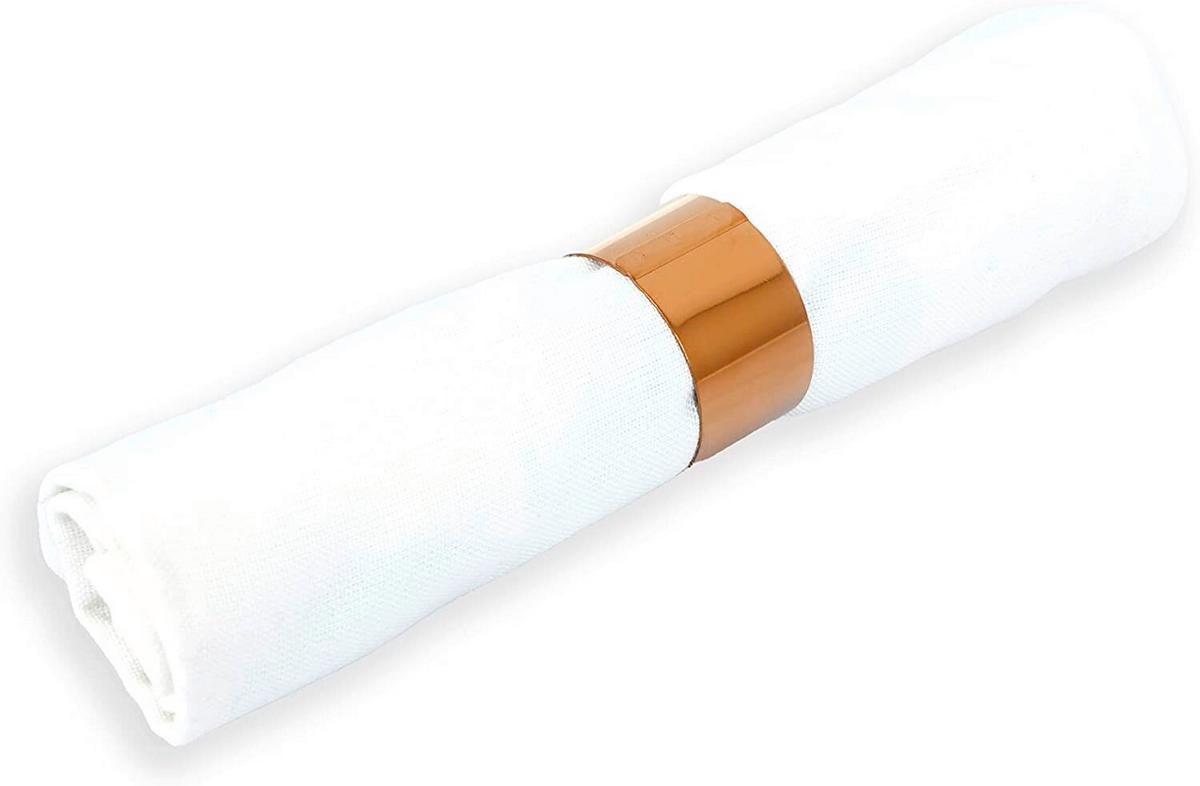 Serviettenringeset Ew-Nr-2109k - Kupferfarben, Basics, Metall (4/2,5cm) - Echtwerk