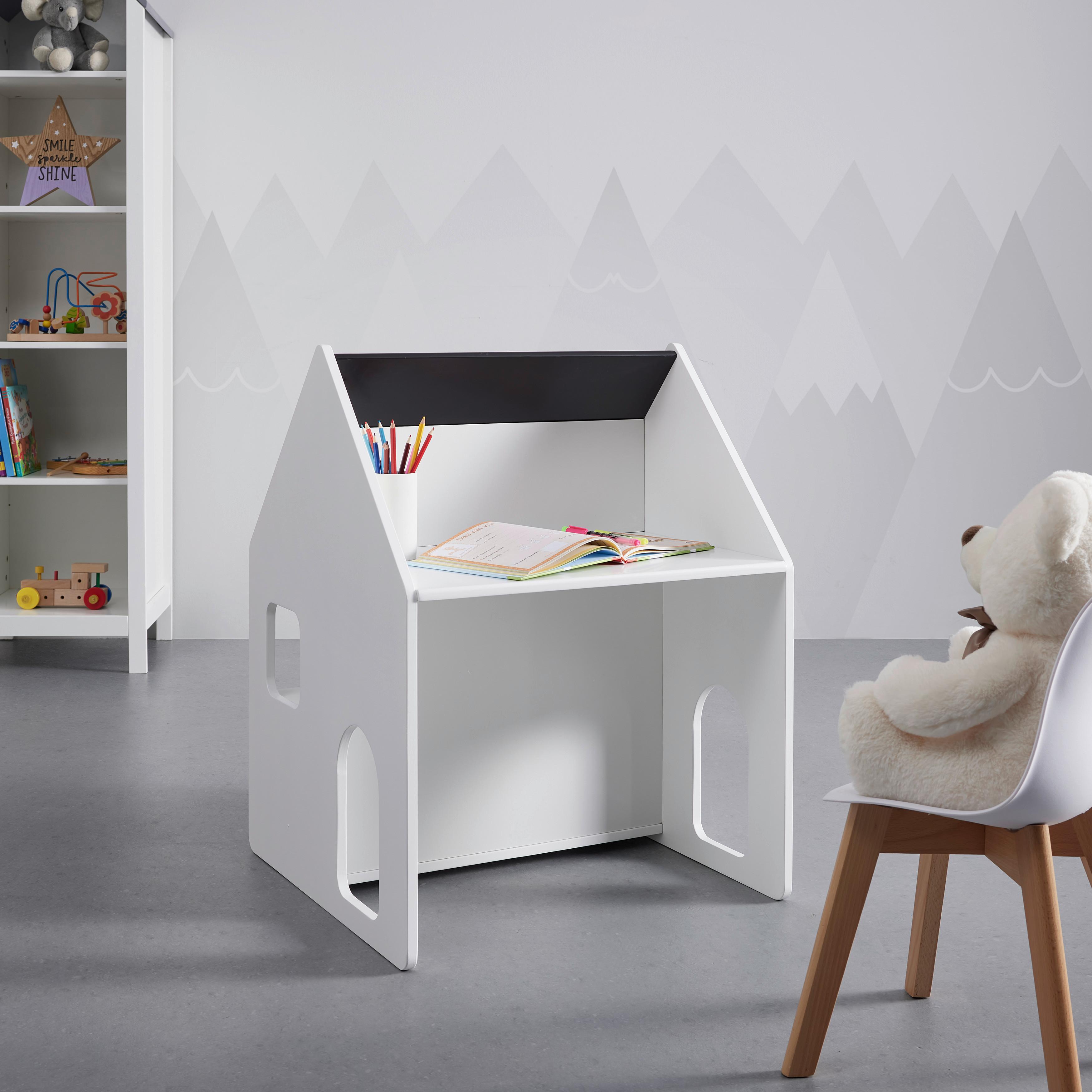 Domček Na Hranie July Biely - biela, Moderný (60/80/60cm) - Bessagi Kids