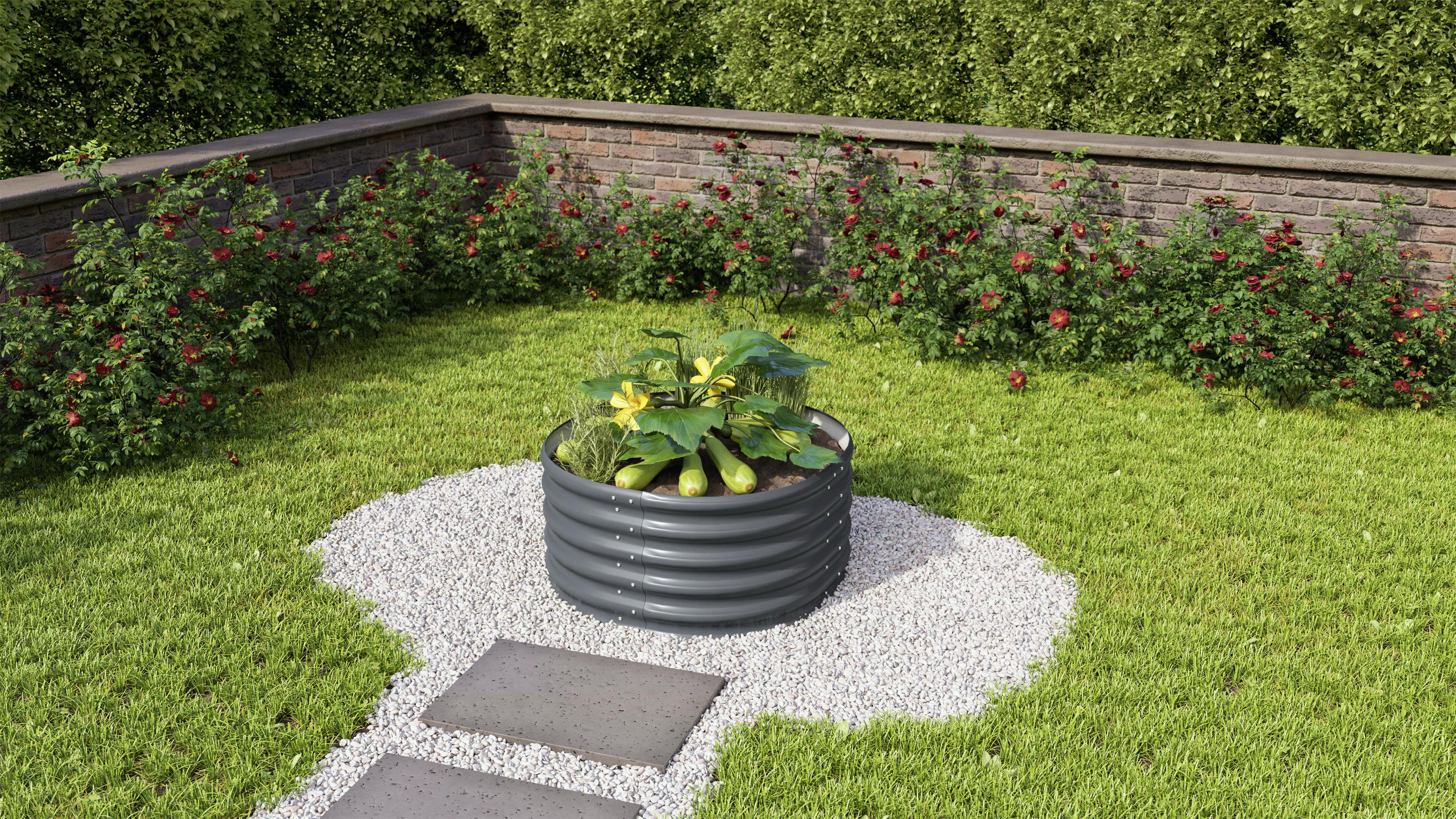 Metall • Rot • Wandstärke ca. 0,65 cm • B/H/T: ca. 82,1/63/162,1cm • einfacher Zusammenbau