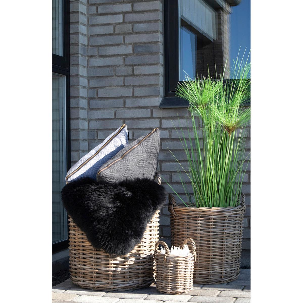Korbset Caor Baskets 4-Teilig - Klar/Braun, Basics, Holz/Kunststoff