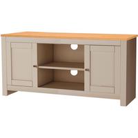 Lowboard Emerald Naturfarben Eichefarben - Eichefarben/Naturfarben, Design, Holzwerkstoff (120/58/39cm) - MID.YOU
