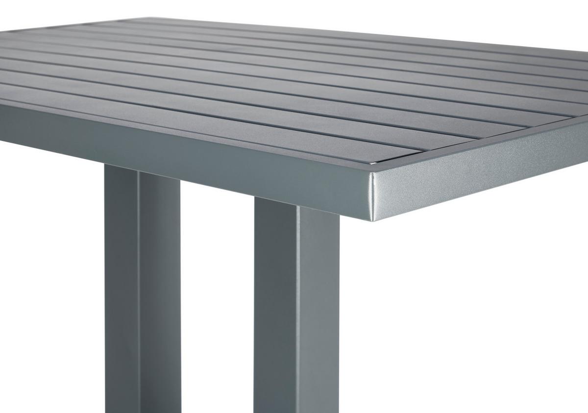 TERASOVÁ SEDACÍ SOUPRAVA WALTER - šedá/antracitová, Moderní, kov/textil (244/192/67cm) - Mömax