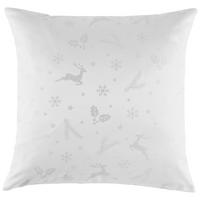 Díszpárna Lappland Kb. 45/45cm - fehér, Romantik / Landhaus, textil (45/45cm) - James Wood