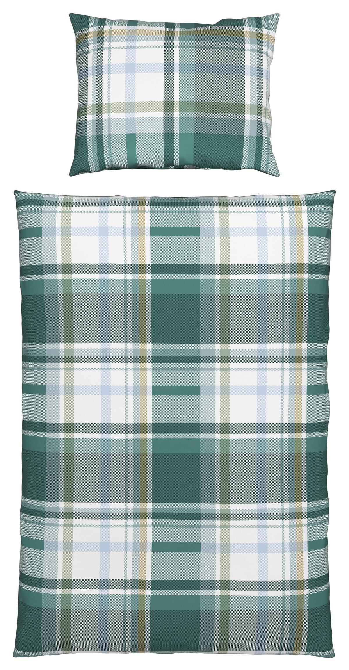 Bettwäsche Pia - Grün, ROMANTIK / LANDHAUS, Textil - James Wood