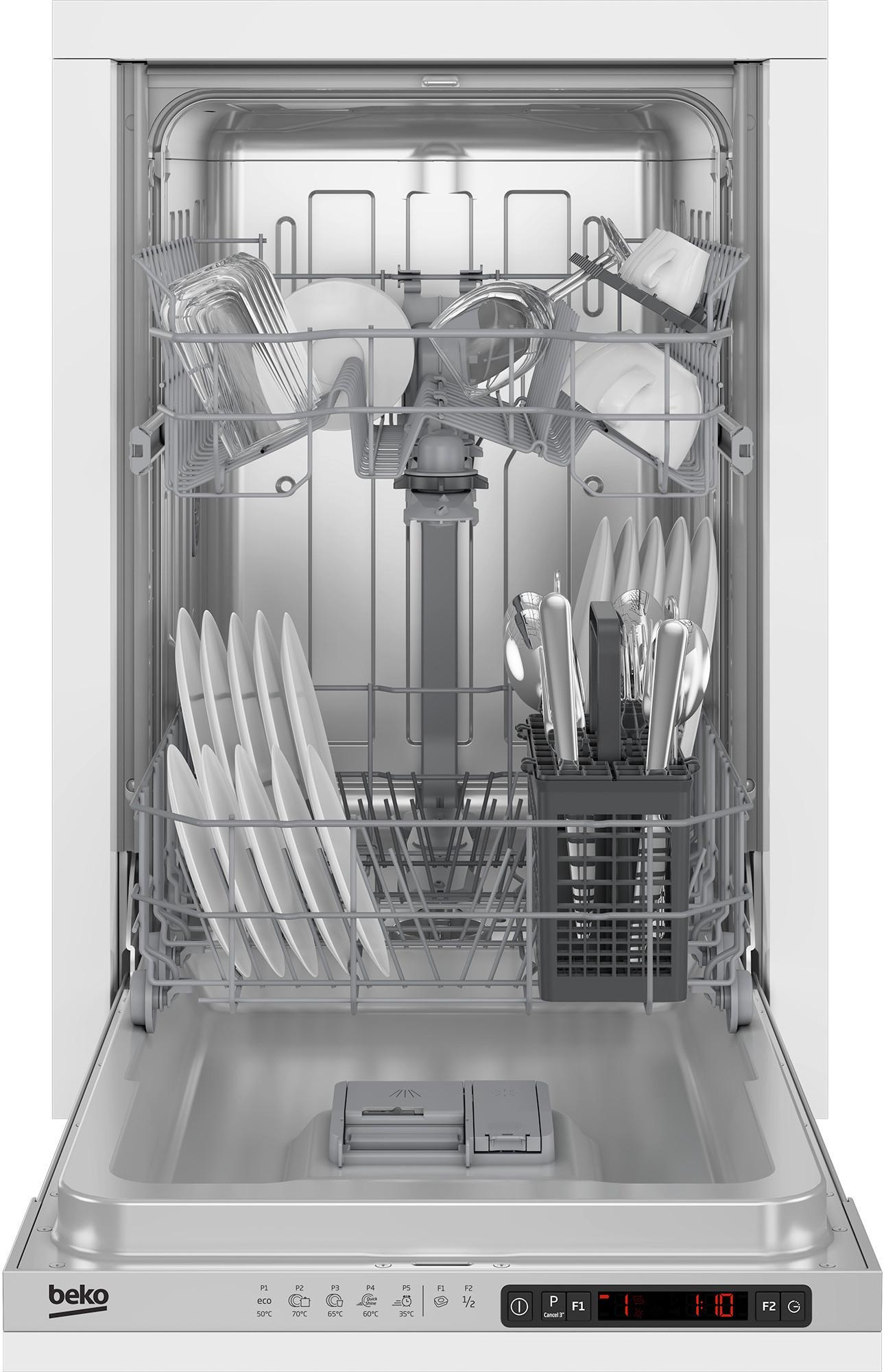 Geschirrspüler Dis35023e               -Beko- - Design (44,8/81,8/55cm) - Beko