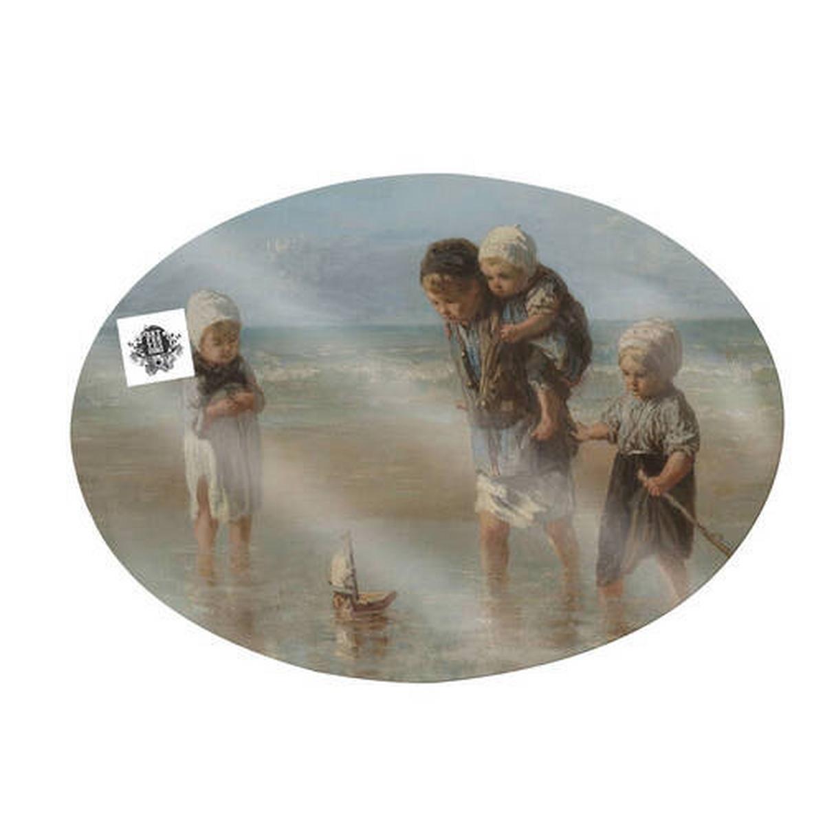 Keilrahmenbild 119187 - Multicolor, Basics, Wellpappe/Textil (50/70cm)