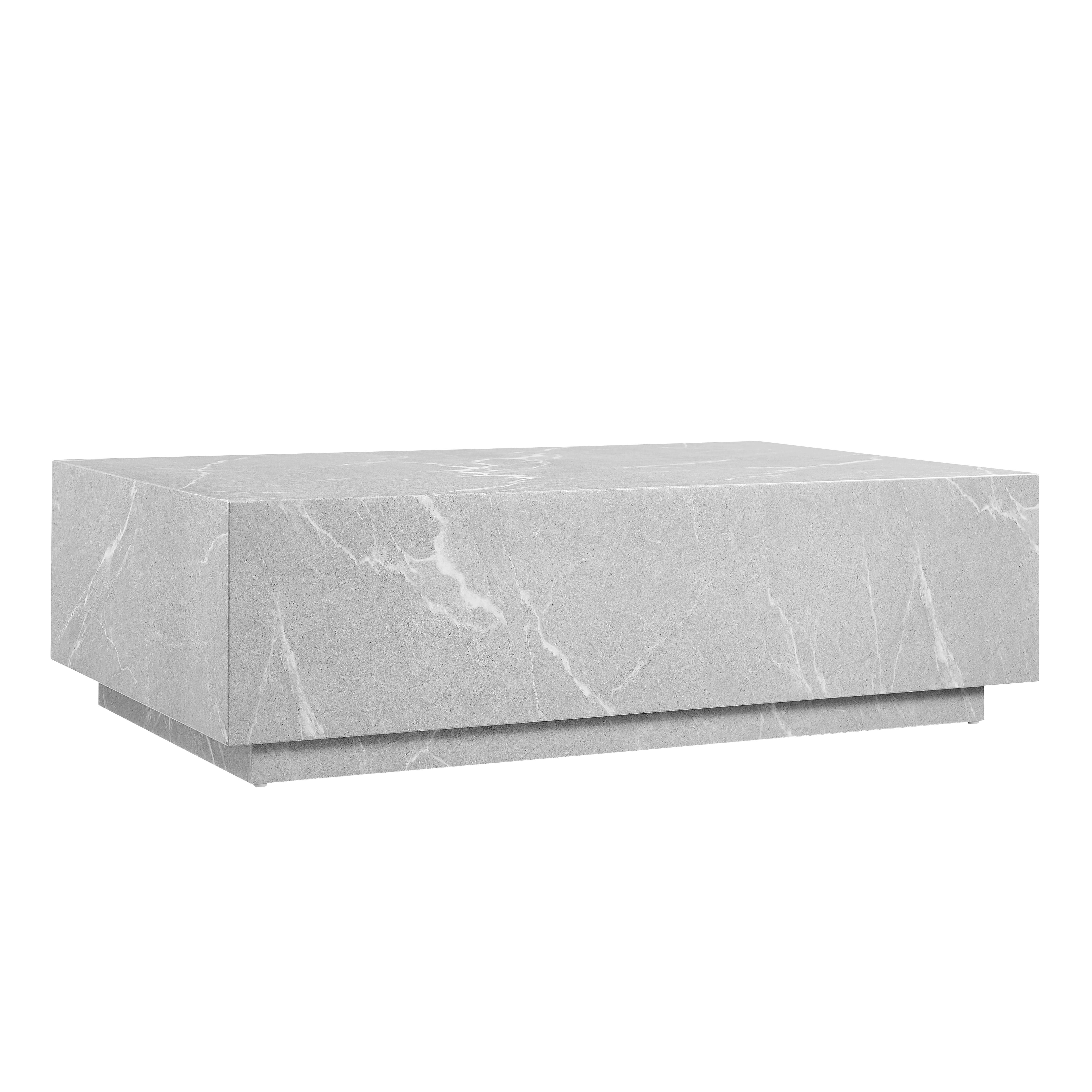 Couchtisch Grau B: 75 Cm - Grau, Design, Holzwerkstoff (120/75/35cm) - Livetastic