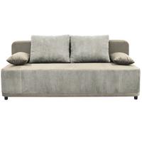 Schlafsofa Stella Creme B: 197 cm - Creme/Schwarz, Design, Textil (197/90/83cm) - MID.YOU
