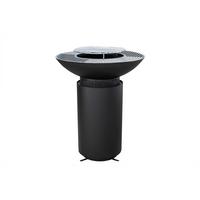 Grillschale Feuerschale - Schwarz, KONVENTIONELL, Metall (75/94/75cm)