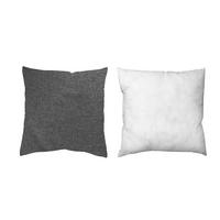 ZIERKISSEN Anthrazit 40x40 cm - Anthrazit, Basics, Textil (40/40cm)