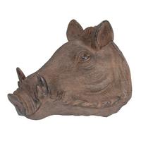 Dekoschwein Braun B: 28,5 Cm - Braun, Basics, Kunststoff (28,5/41,5/36,6cm)