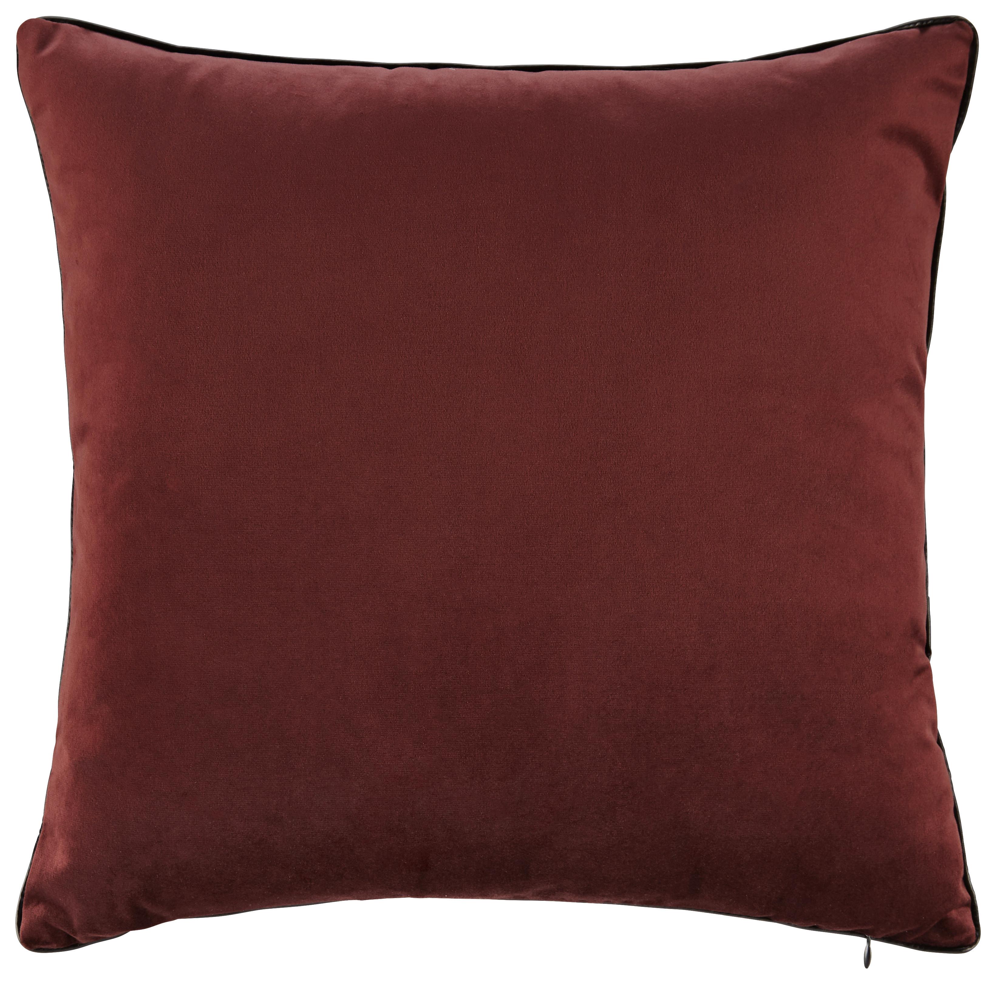 Polštář Malea Ca.45x45cm - červená, Moderní, textil (45/45cm) - Modern Living