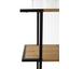 Regal Francesco B: 80 cm Schwarz - Eichefarben/Schwarz, Natur, Holz/Metall (80/115/35cm) - Livetastic Regal Francesco B: 80 cm Schwarz - Eichefarben/Schwarz, Natur, Holz/Metall (80/115/35cm) - Livetastic