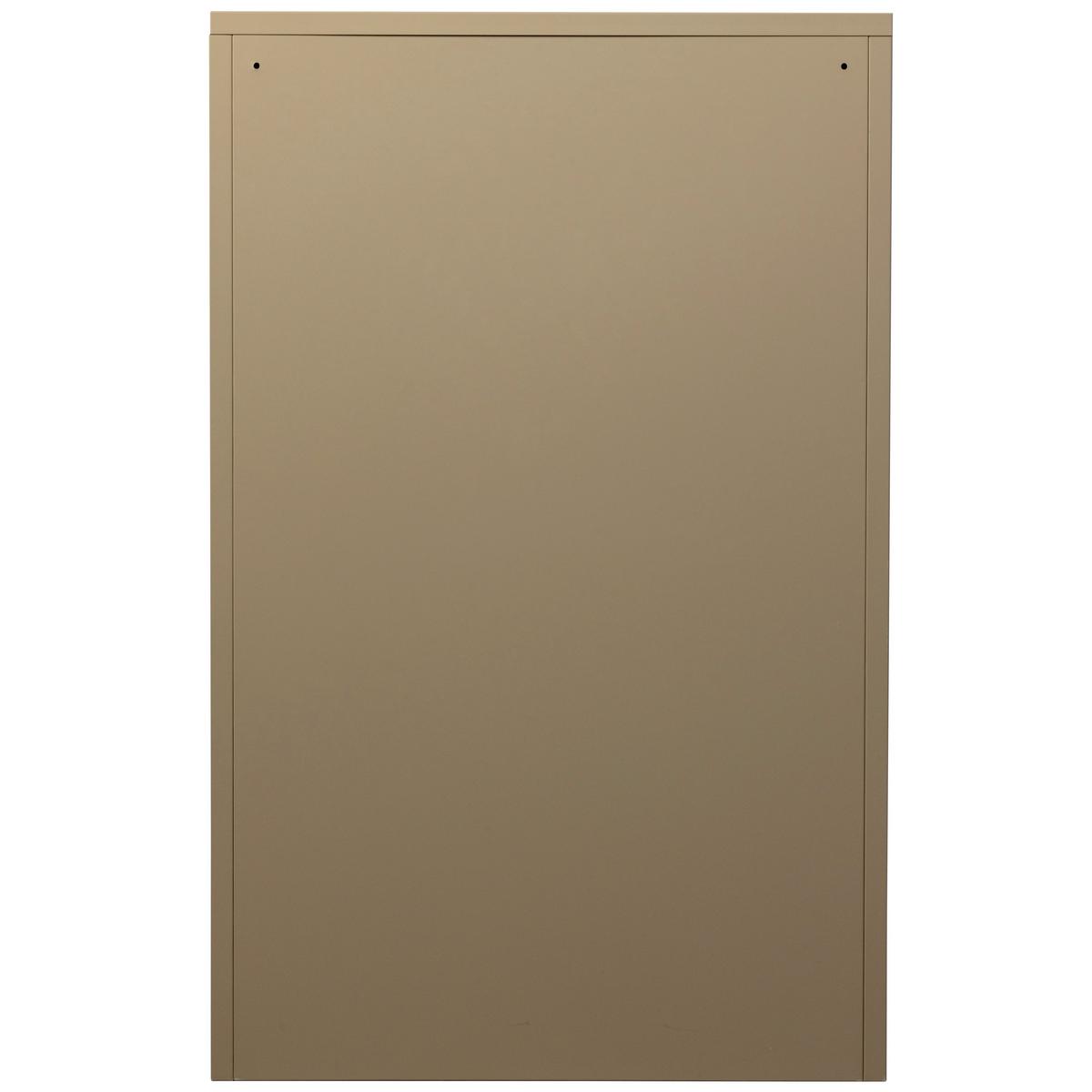 Schuhkipper Sabine Sandfarben B: 66 Cm - Sandfarben, Design, Metall (66/103/16cm) - Livetastic