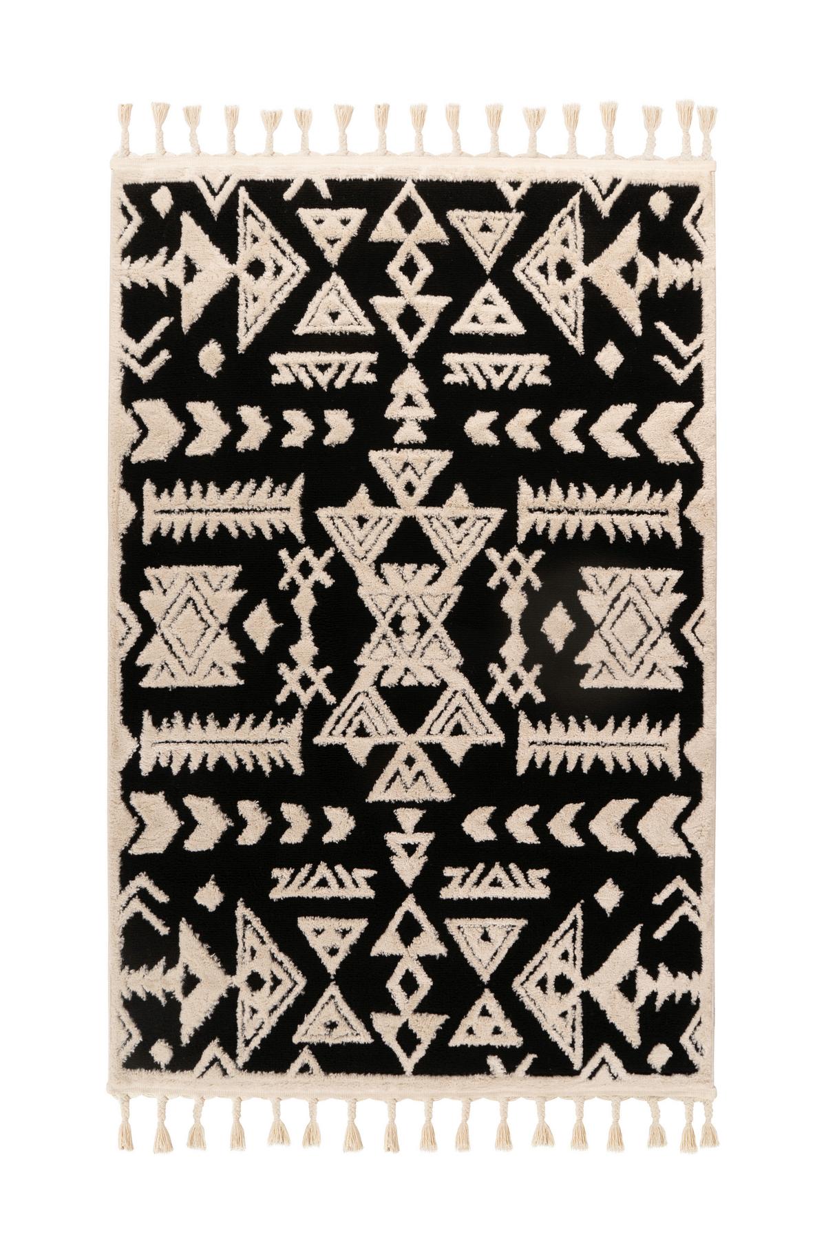 Teppich Lovis 200 120x170 Cm Lovis 200 - Schwarz, KONVENTIONELL, Textil (120/170cm)