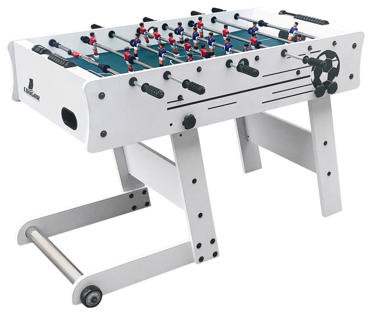 Tischfußball C040.103.11 - Weiß, KONVENTIONELL, Holz/Kunststoff (61/81/122cm) - Ambia Garden