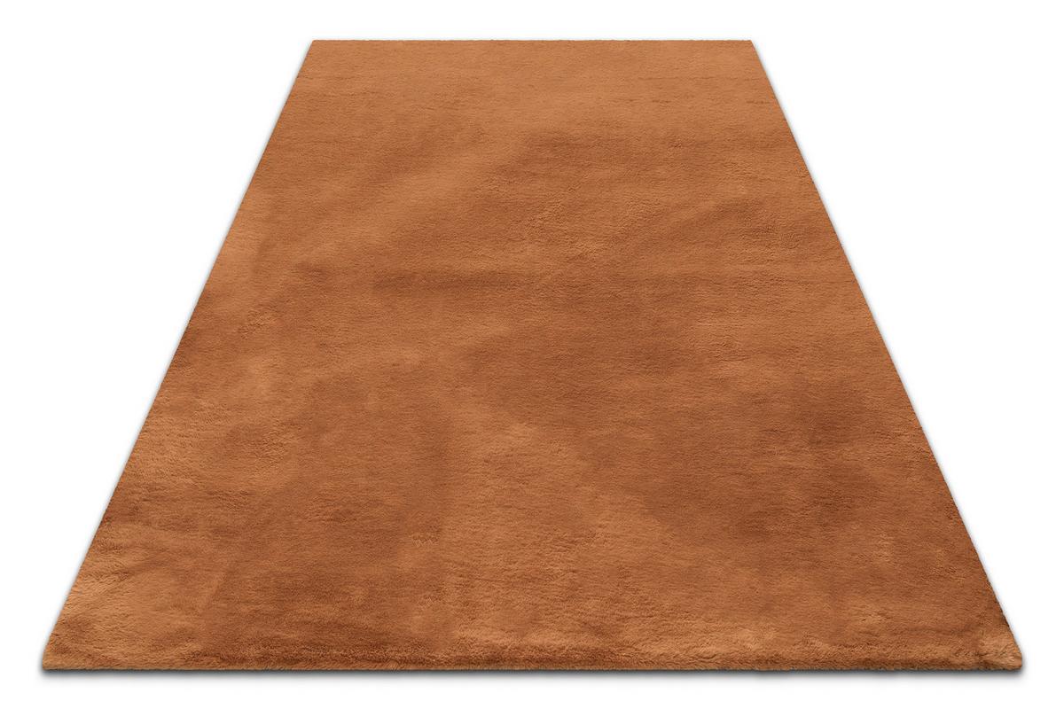 Hochflorteppich Alice Kupferfarben 70x140 - Kupferfarben, KONVENTIONELL, Textil (70/140cm) - Esprit