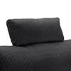 Opierka hlavy LILLE, tmavosivý menčester - tmavosivá, Modern, textil (58/23/10cm) - Mömax