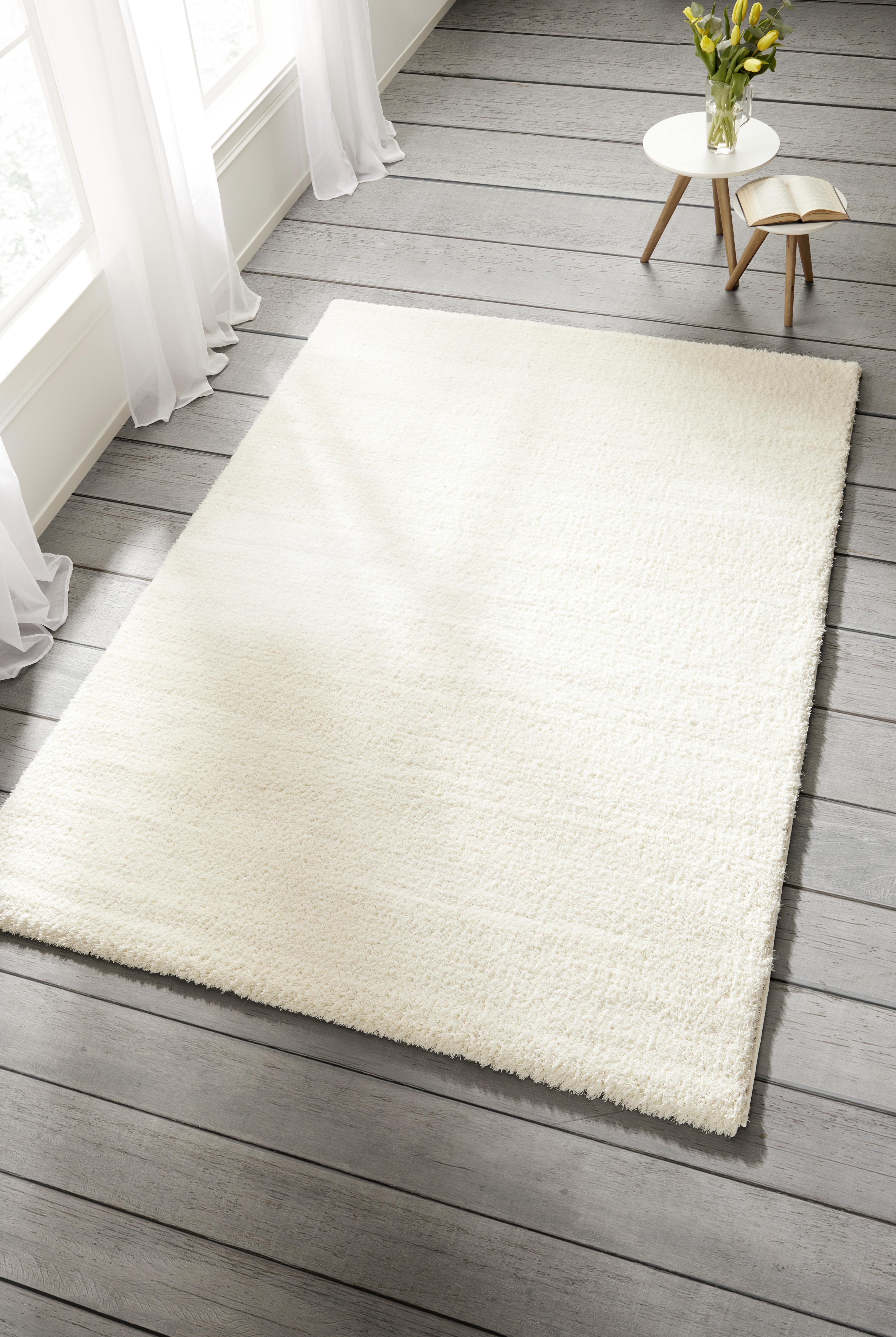 Koberec Stefan 3, 160/230cm, Biela - biela, Moderný, textil (160/230cm) - Modern Living