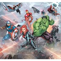 Fototapete Avengers Street Revenge - Multicolor, Trend, Papier (300/280cm)
