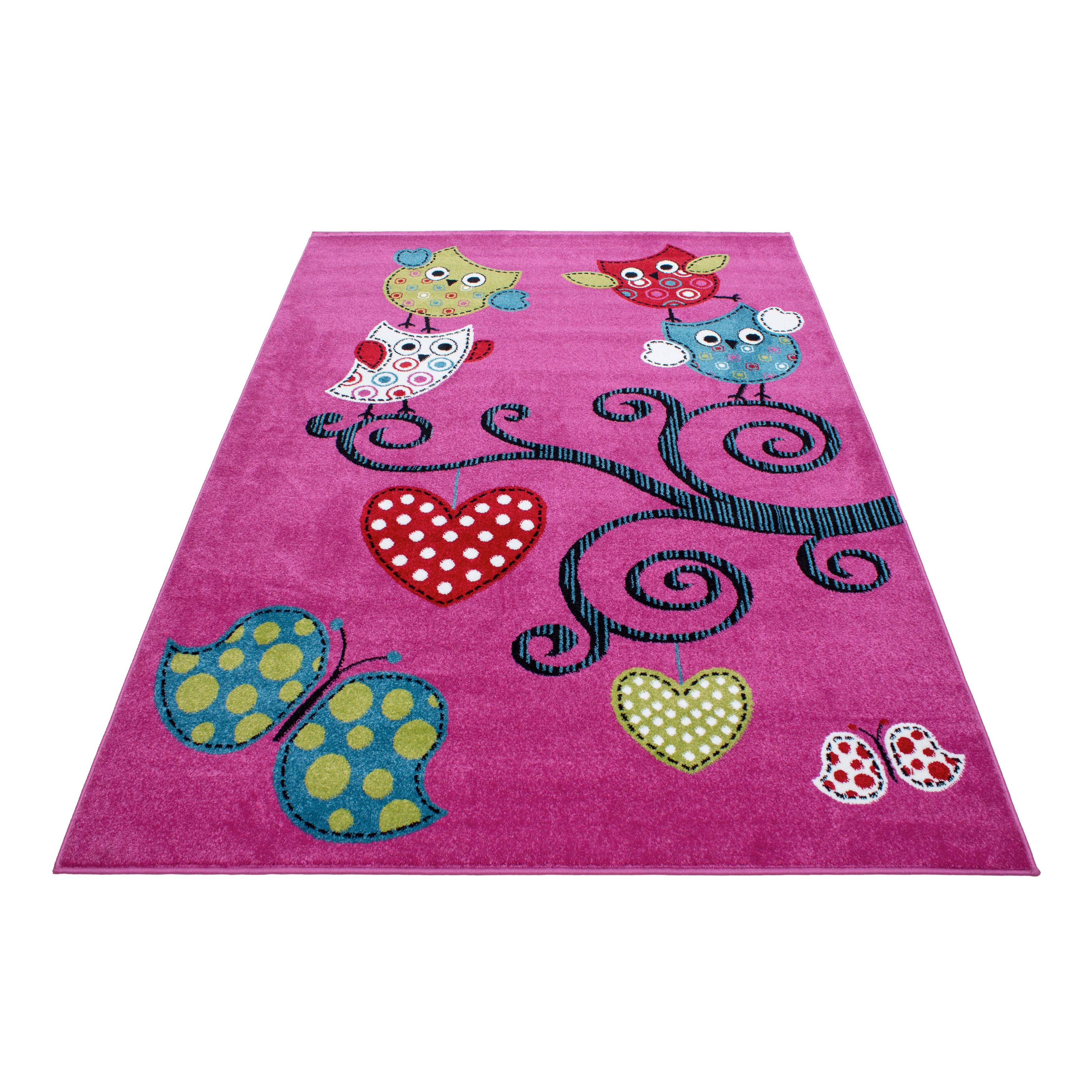 Detský koberec 160x230cm Lila - lila, Trend, textil (160/230cm) - Ben'n'jen