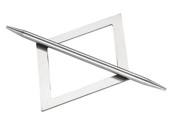Raffhalter Raphael - Schwarz/Nickelfarben, KONVENTIONELL, Metall (20/13cm) - Ombra Raffhalter Raphael - Schwarz/Nickelfarben, KONVENTIONELL, Metall (20/13cm) - Ombra