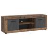 Lowboard Luna Eiche Old Style - Alteiche/Anthrazit, Design, Holzwerkstoff (140/48/40cm) - MID.YOU