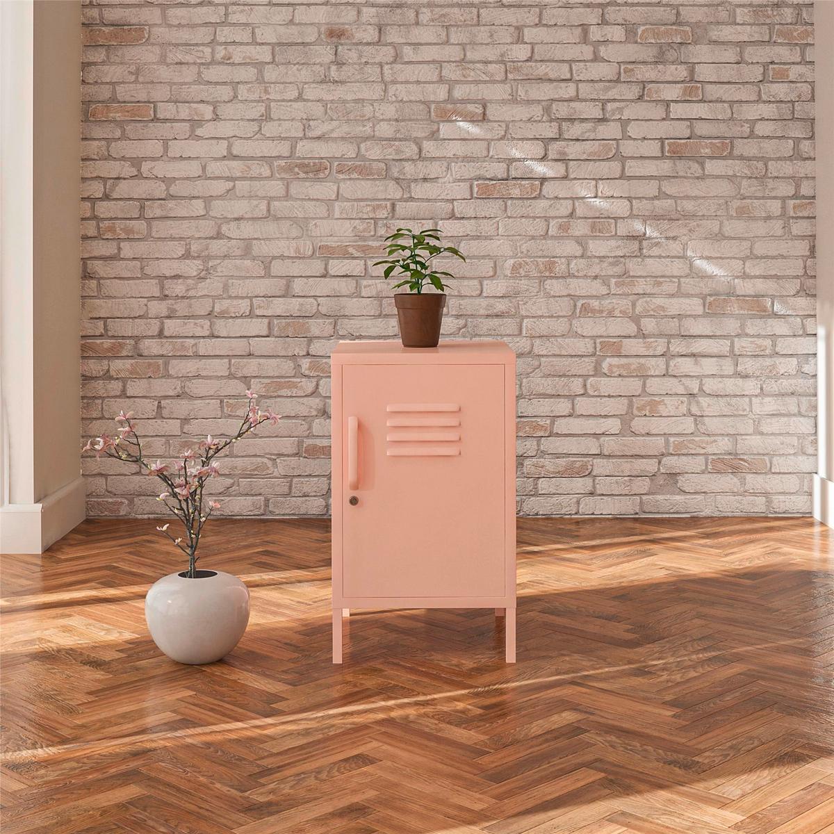 Beistelltisch Mission District Grün B: 38 Cm - Grün, Design, Metall (38/40/69cm) - MID.YOU