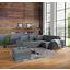 Wohnlandschaft in L-Form Giovanni 277x217cm - Chromfarben/Beige, MODERN, Holz/Textil (277/217cm) - Ombra Wohnlandschaft in L-Form Giovanni 277x217cm - Chromfarben/Beige, MODERN, Holz/Textil (277/217cm) - Ombra